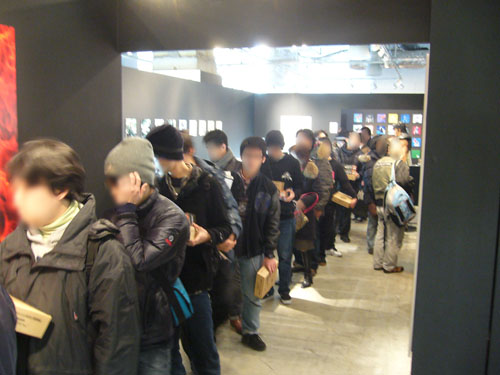 特撮リボルテック展 会場内2