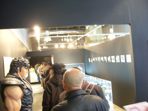 特撮リボルテック展 会場内1